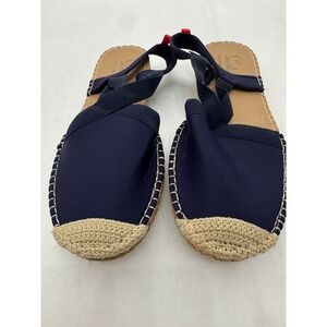 Sea Star Beachwear Beachcomber Espadrille Water Shoes Navy Blue Womens Size 11